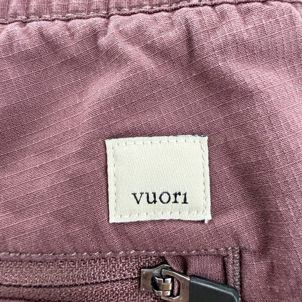 Vuori Ripstop Pants in Chestnut Purple Brown Size XS - Picture 9 of 11